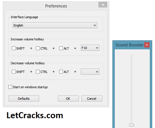 letasoft sound booster free key