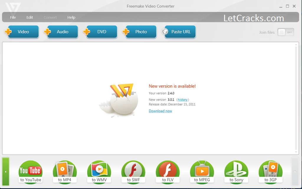 download the new version for windows Freemake Video Converter 4.1.13.154