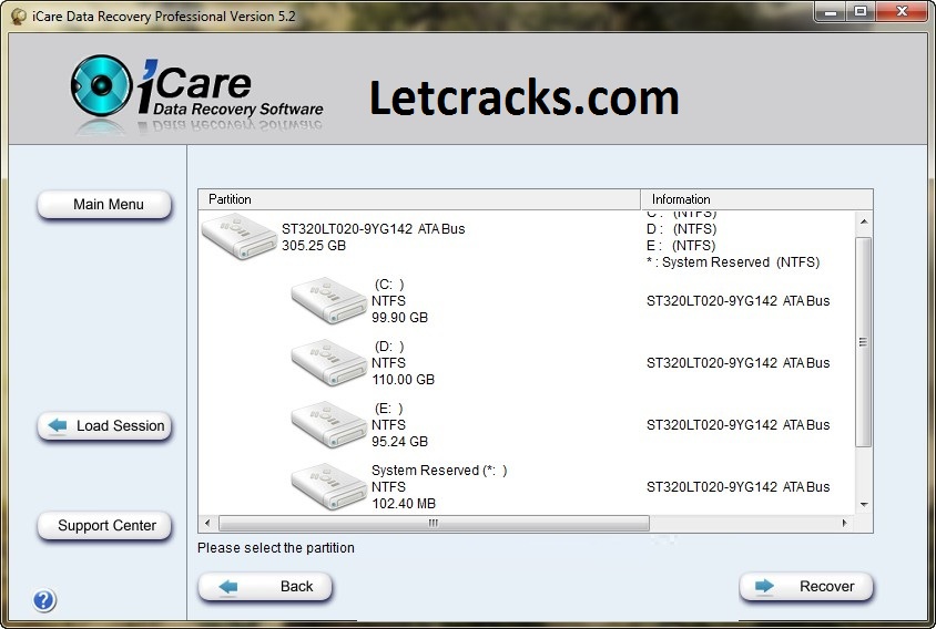 icare data recovery pro license code crack