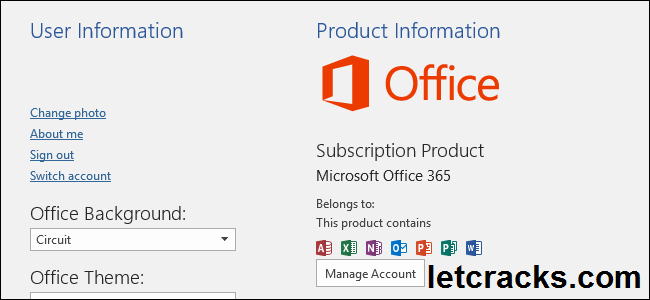 Microsoft Office 365 Product Key