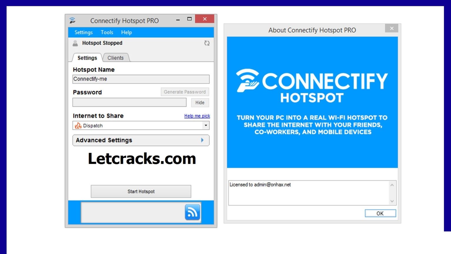 Connectify Hotspot Pro 2024 Crack + License Key Download
