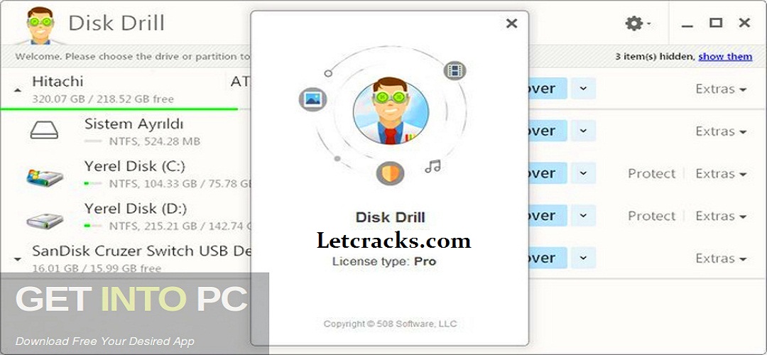 Disk Drill Pro 5.3.825.0 download the last version for mac