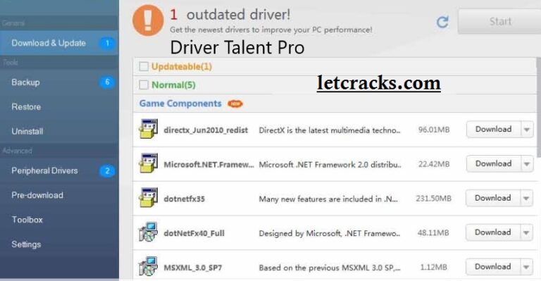 instaling Driver Talent Pro 8.1.11.24